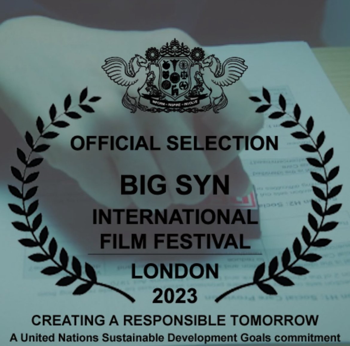 Typical? festival recognition laurel from Big Syn International Film Festival